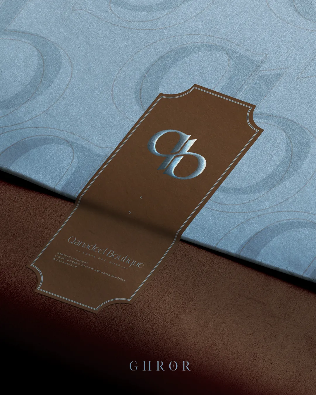 Qanadeel Boutique — Garment tag