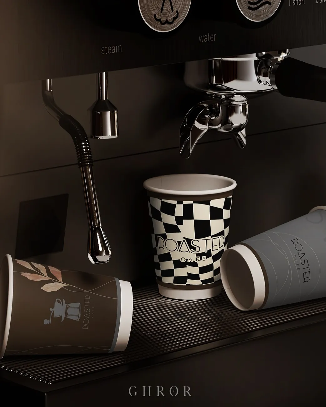 Roaster Cafe — Cup system
